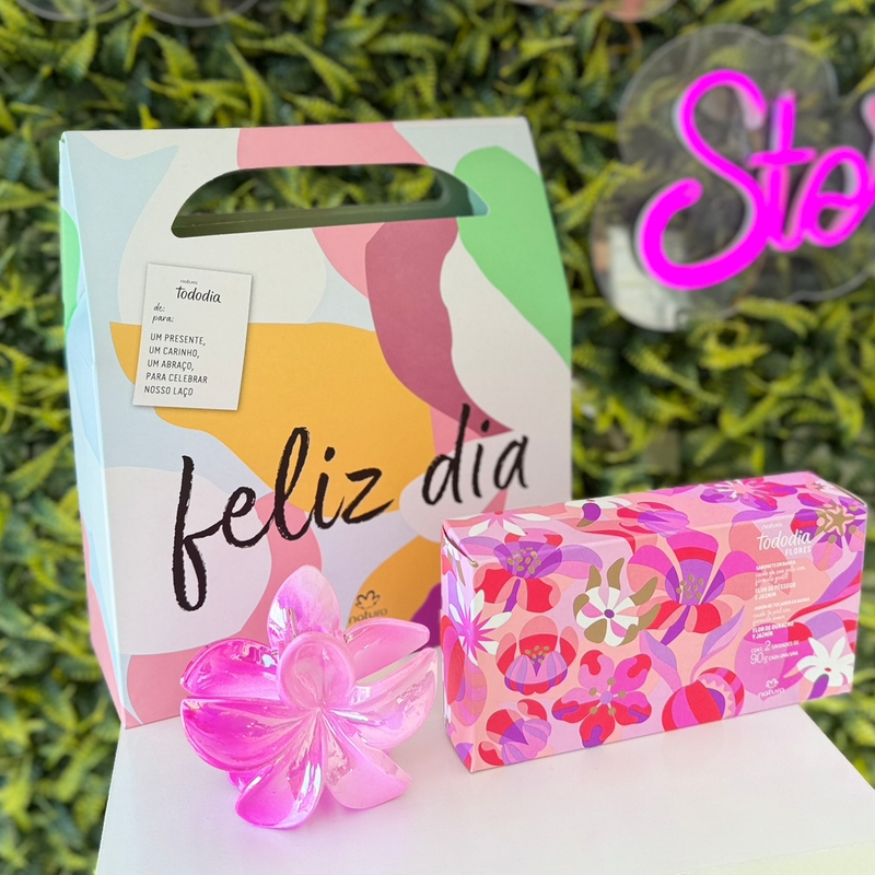 Presente Feliz Dia Presilha e Sabonete