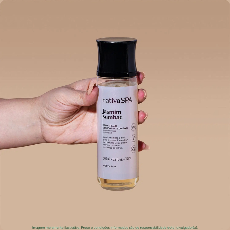 Body Splash Colônia Nativa SPA Jasmim Sambac 200ml - foto 6