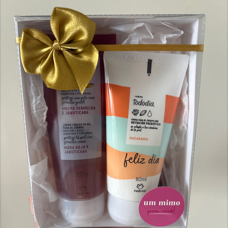 Kit Amora Vermelha E Macadâmia
