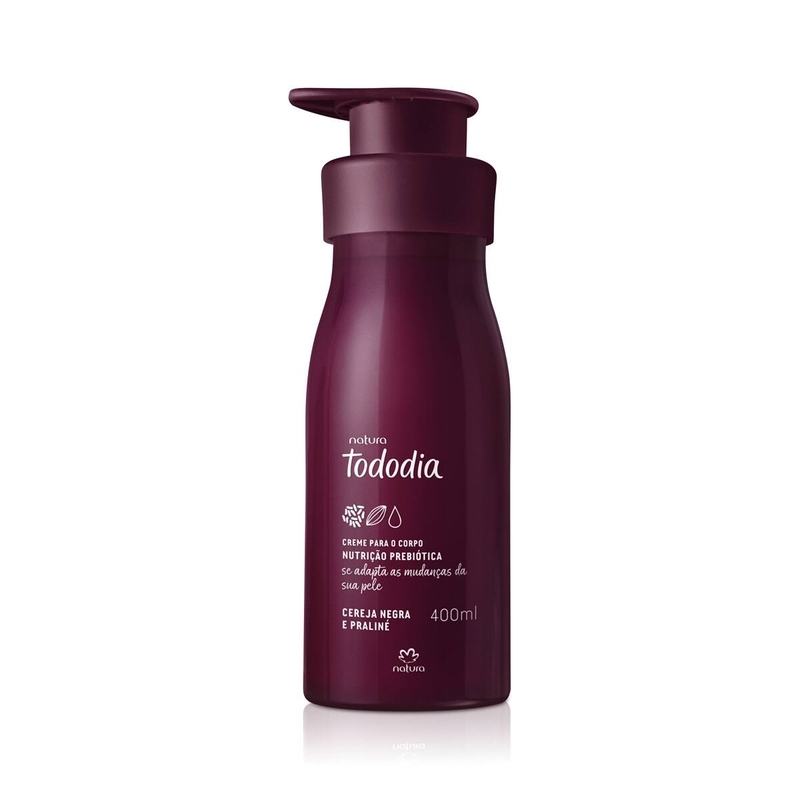 Tododia desodorante hidratante corporal cereja negra 400ml - 400 ml