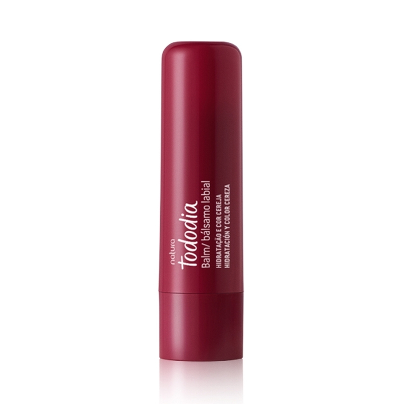 Balm labial cor cereja