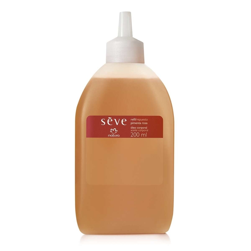 Refil Óleo Desodorante Corporal Sève Pimenta Rosa - 200 ml