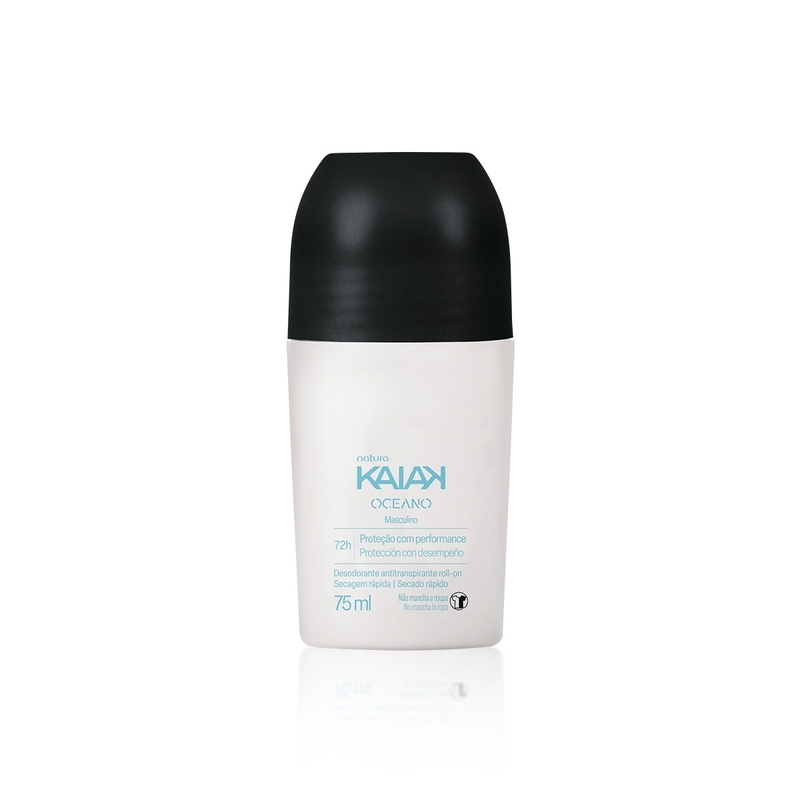 Desodorante antitranspirante roll-on kaiak oceano masculino