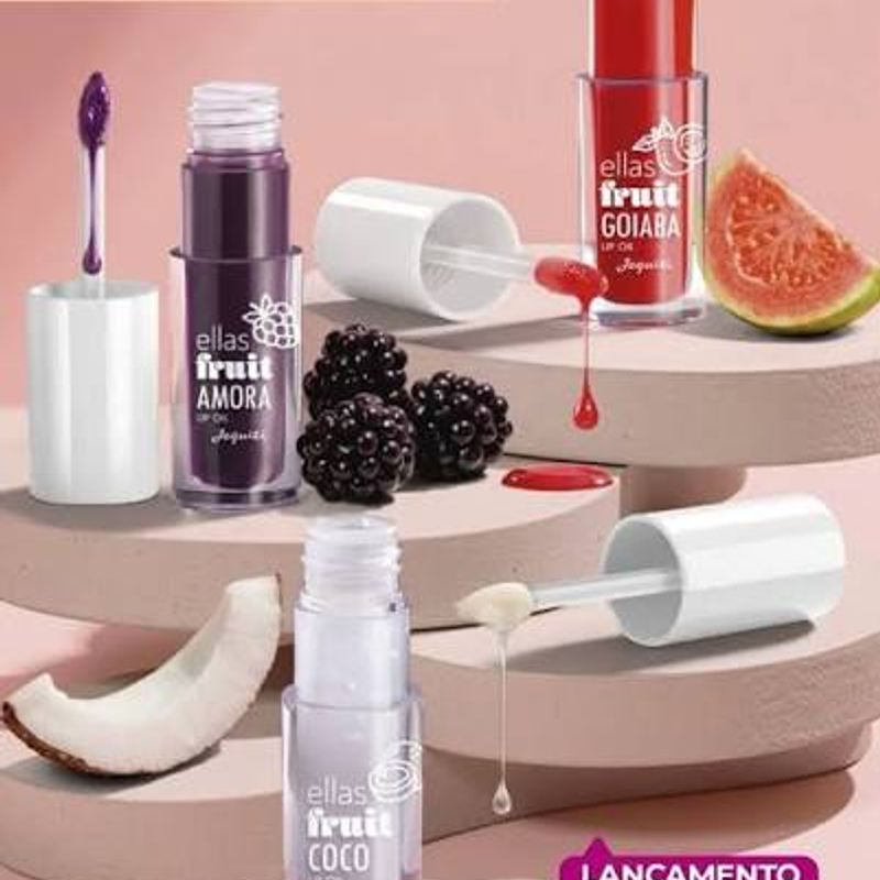 Lip Oil Ellas Fruit Jequiti - Goiaba