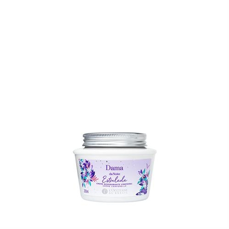Creme Desodorante Corporal Dama Da Noite Estrelada 200ml