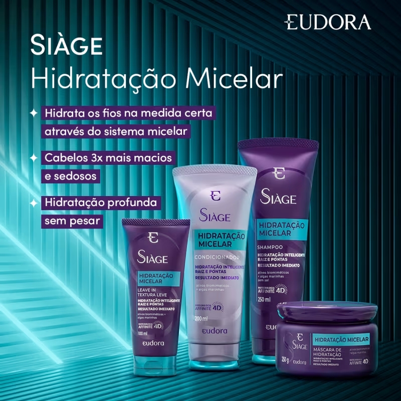 Combo Hidratação Micelar - 4 Itens