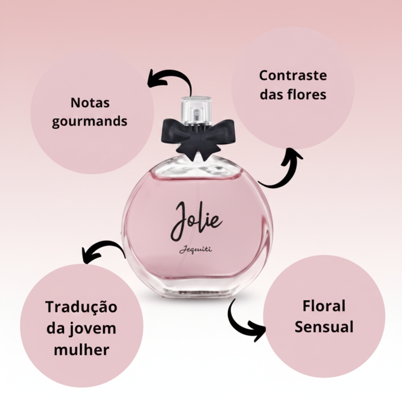 MINIATURA COLONIA FEMININA JEQUITI JOLIE 25ML - foto 3