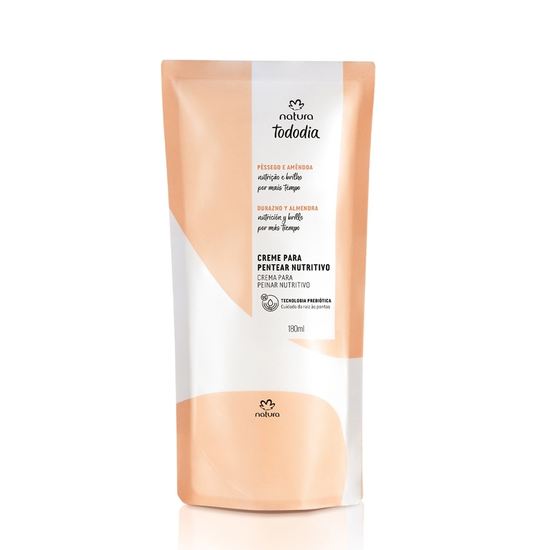 Tododia refil creme condicionador para pentear nutritivo 180ml - 180 ml
