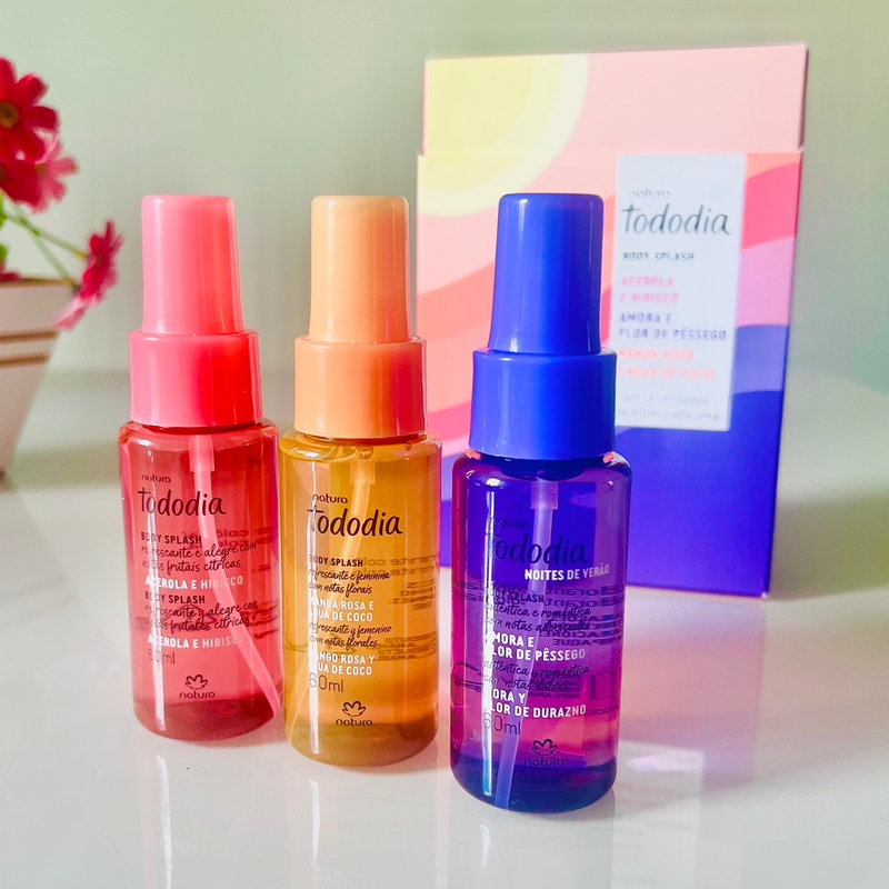 Presente Tododia Body Splash Miniaturas Verão