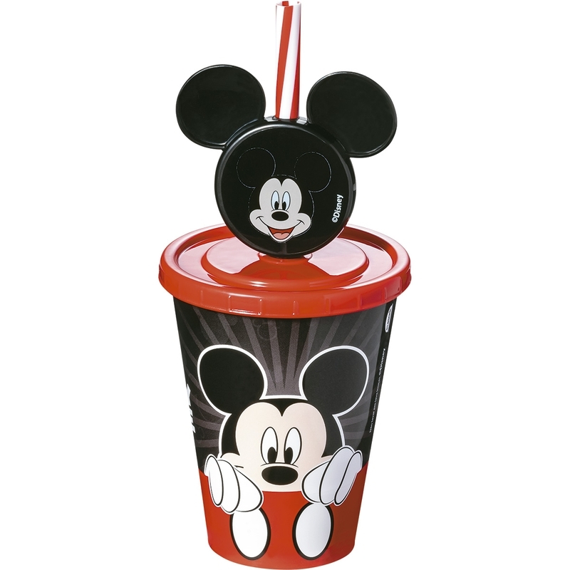 Copo com Pin Mickey 280ml - 280 ml