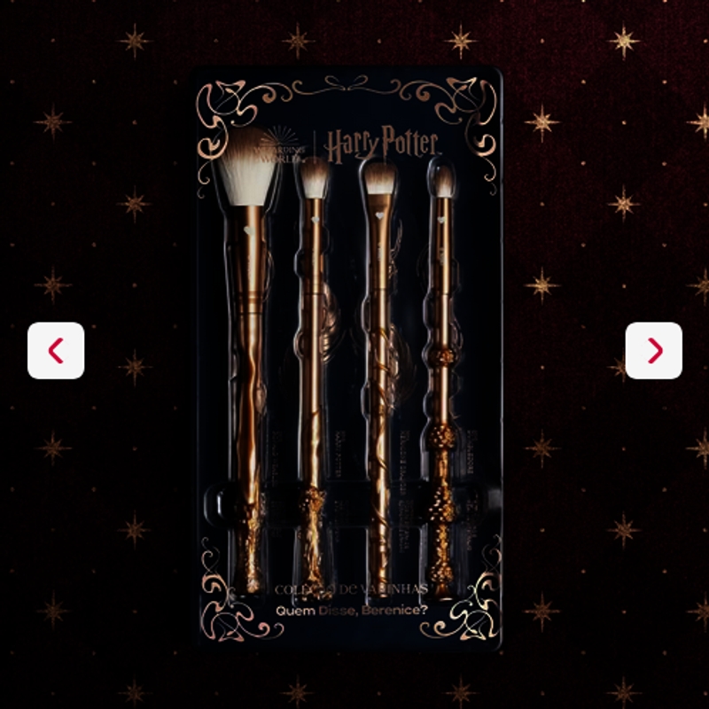 Kit De Pincéis Para Maquiagem Harry Potter Quem Disse, Berenice? - foto 6