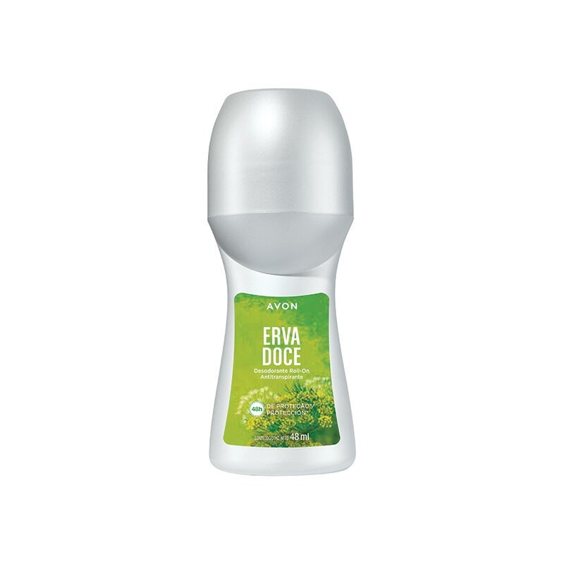 Avon Erva-Doce Desodorante Antitranspirante Roll-On - 48 ml