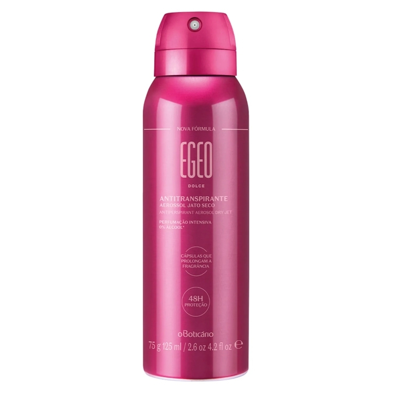 Desodorante Antitranspirante Aerosol Egeo Dolce 75G/125Ml