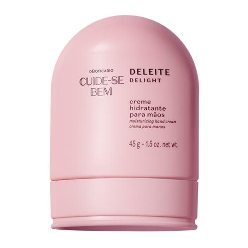 Creme Hidratante de Mãos Cuide-se Bem  Deleite 45g