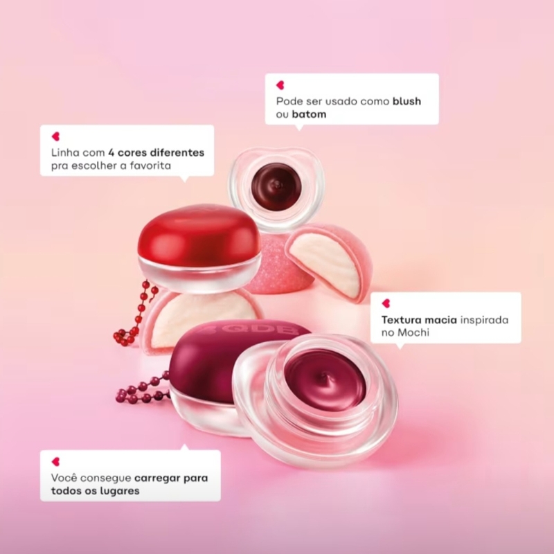 Quem Disse, Berenice? Sweet Lab Mochi Blur Marrom Cacau Matcha, 3,5G - foto 2
