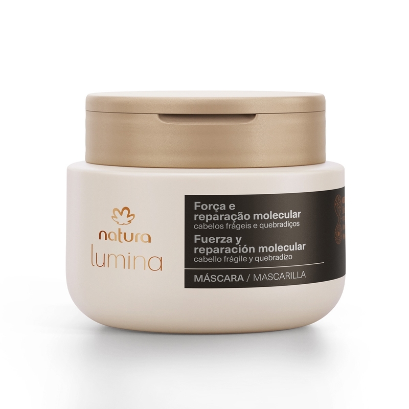 Lumina Máscara reparadora - cabelos frágeis e quebradiços - 250 ml