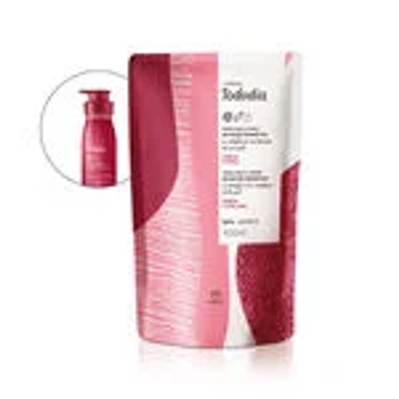 Refil creme desodorante nutritivo para o corpo cereja e avelã - 400 ml