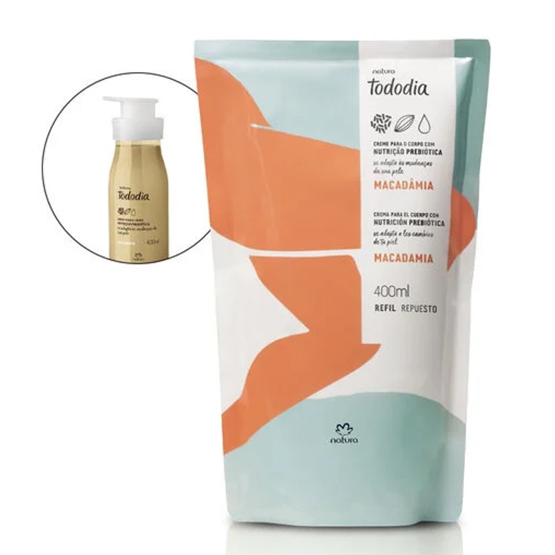 Refil Hidratante Macadâmia 400ml