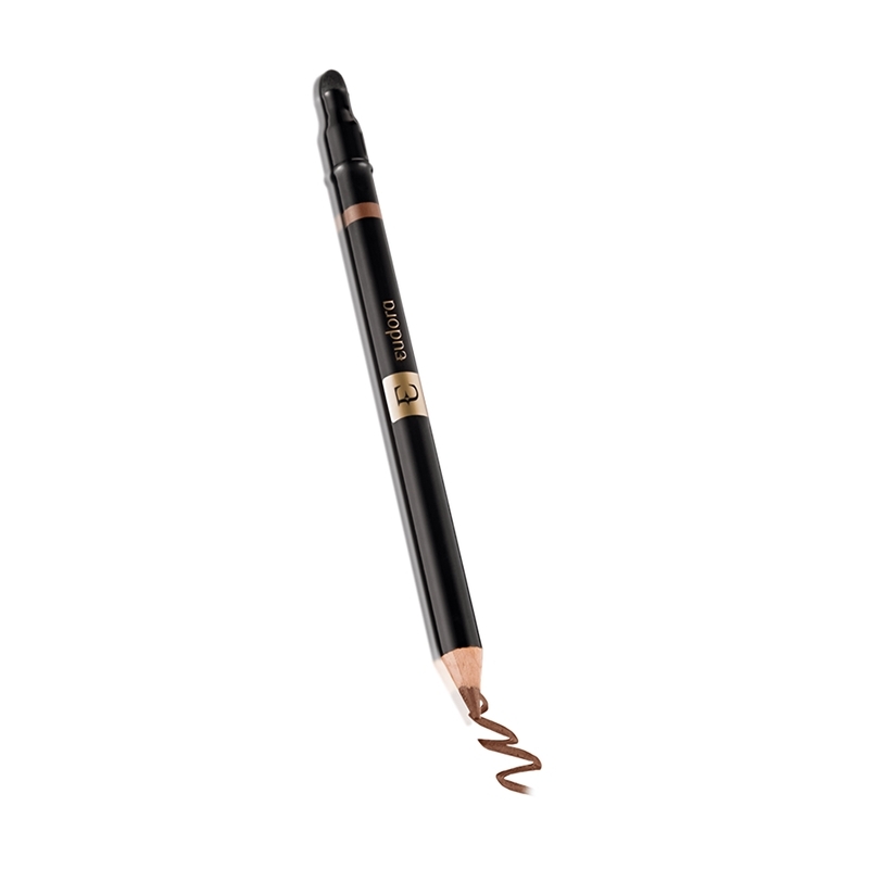 Lápis Kajal com Esfumador Glam Marrom Intenso 1,1g