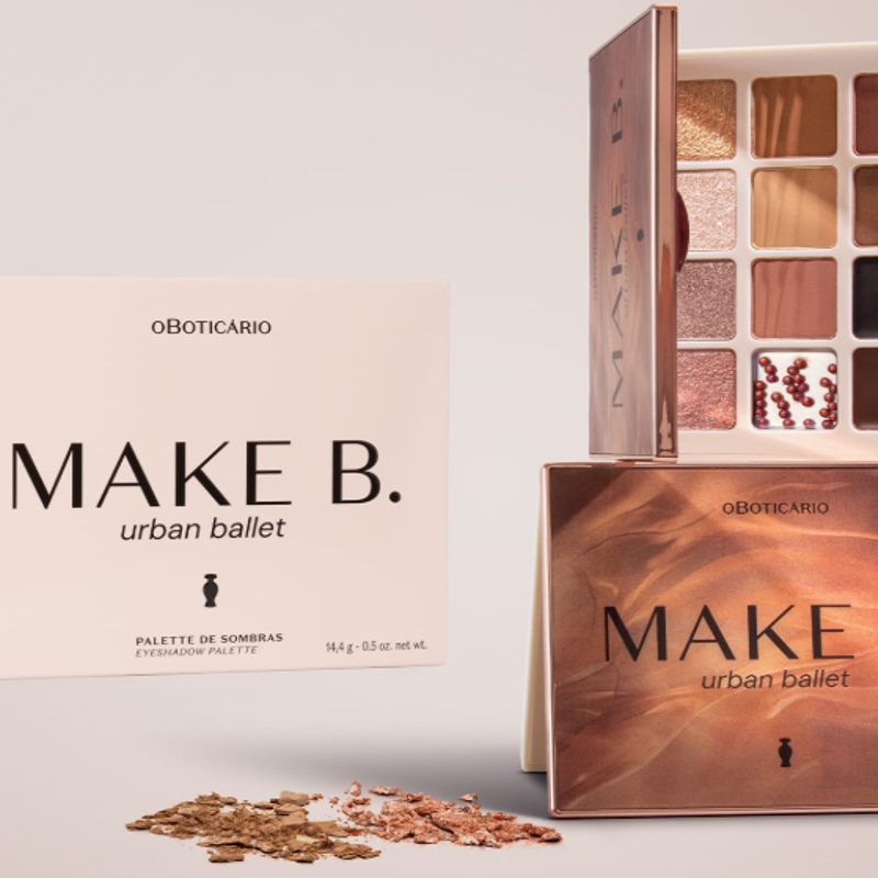 Paleta de Sombras Make B. Urban Ballet 14,4G - foto 2