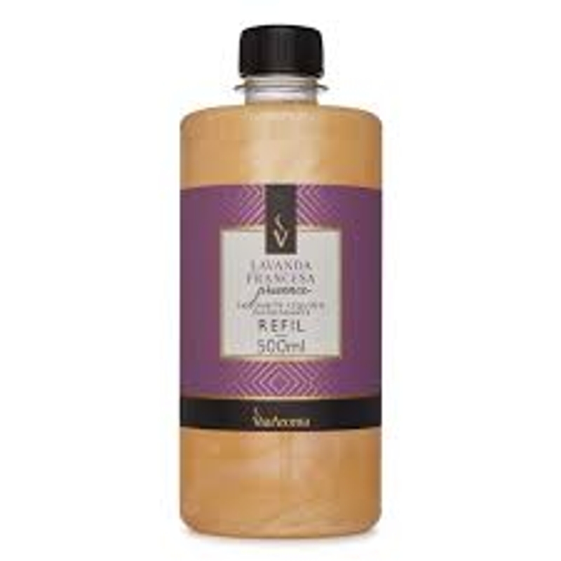 Refil Sabonete Líquido Desod. Via Aroma 500ml - Lavanda Francesa Provence