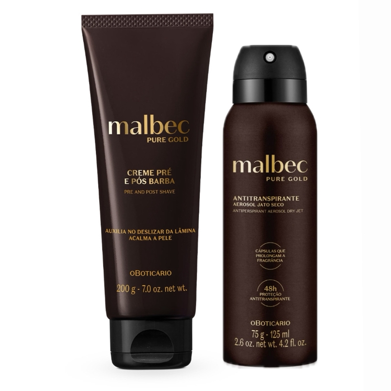 Combo Malbec Pure Gold
