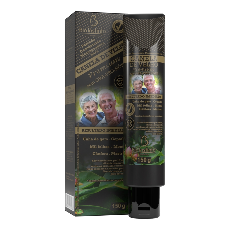 Pomada para Canela de Velho Premium com Ora-Pro-Nóbis