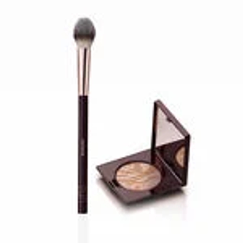 Kit Una Iluminador Marmorizado e Pincel