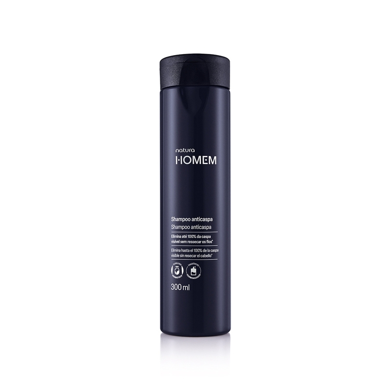 Homem shampoo anticaspa 300ml - 300 ml