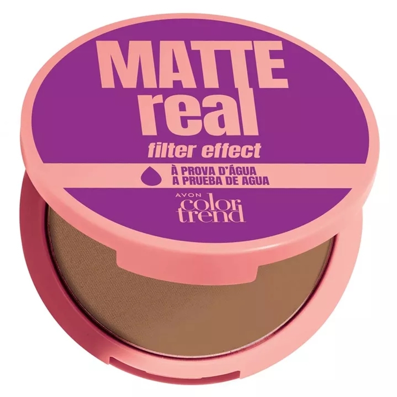 Pó Compacto COLOR TREND REAL MATTE 412 Q - 8 g