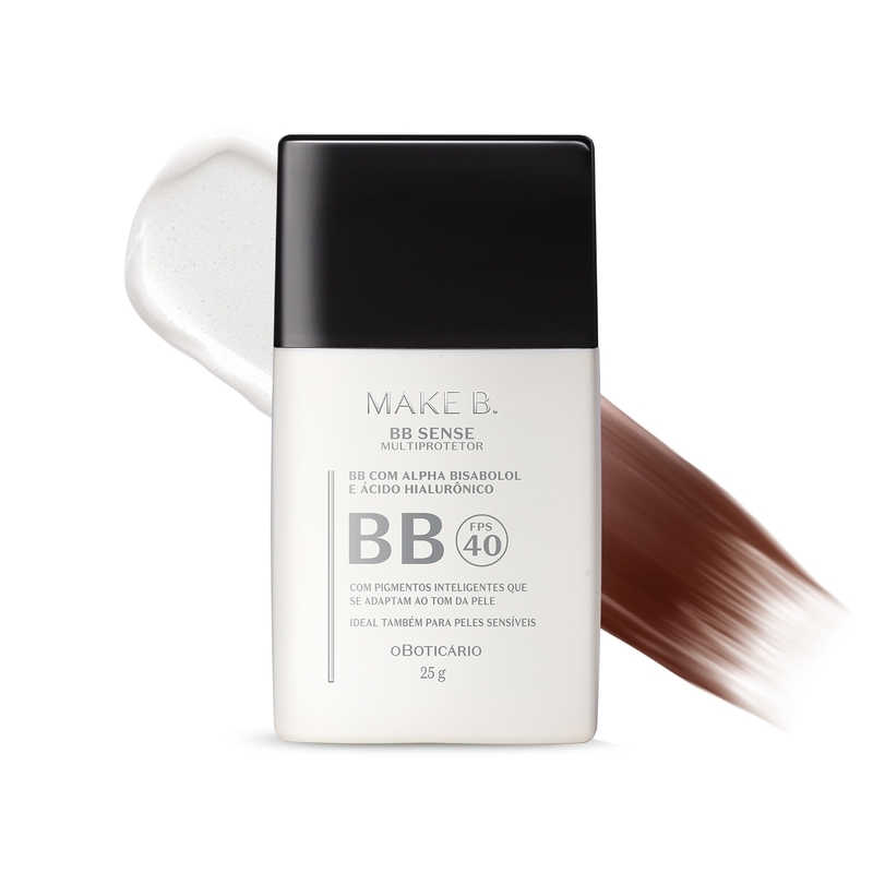 BB Cream Multiprotetor FPS40 Make B. Sense  Cor 4 25g