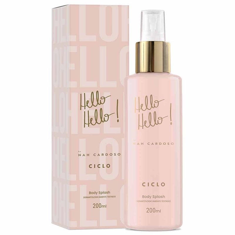 Splash Hello Hello By Nah Cardoso Ciclo 200ml