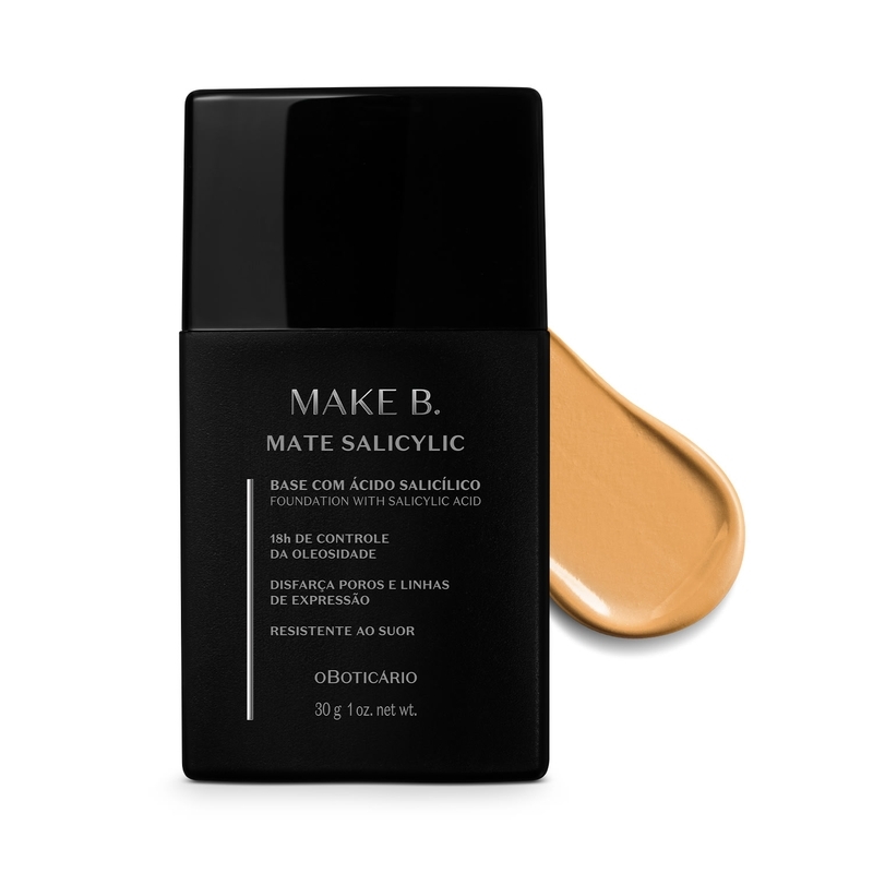 Base Líquida Efeito Mate Make B. Salicylic 210Q 30g