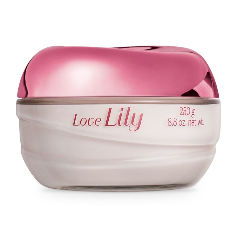 Creme Acetinado Desodorante Hidratante Corporal Love Lily 250g - Oferta Válida Apenas No Pix