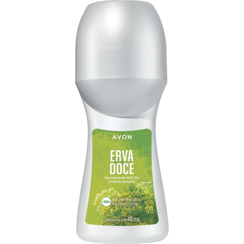 Aquavibe Desodorante Roll On Erva Doce 48ml - 48 ml