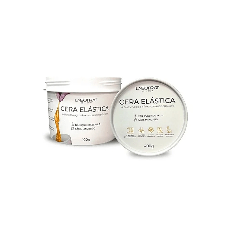 Cera Elastica Depilação 400g Labotrat
