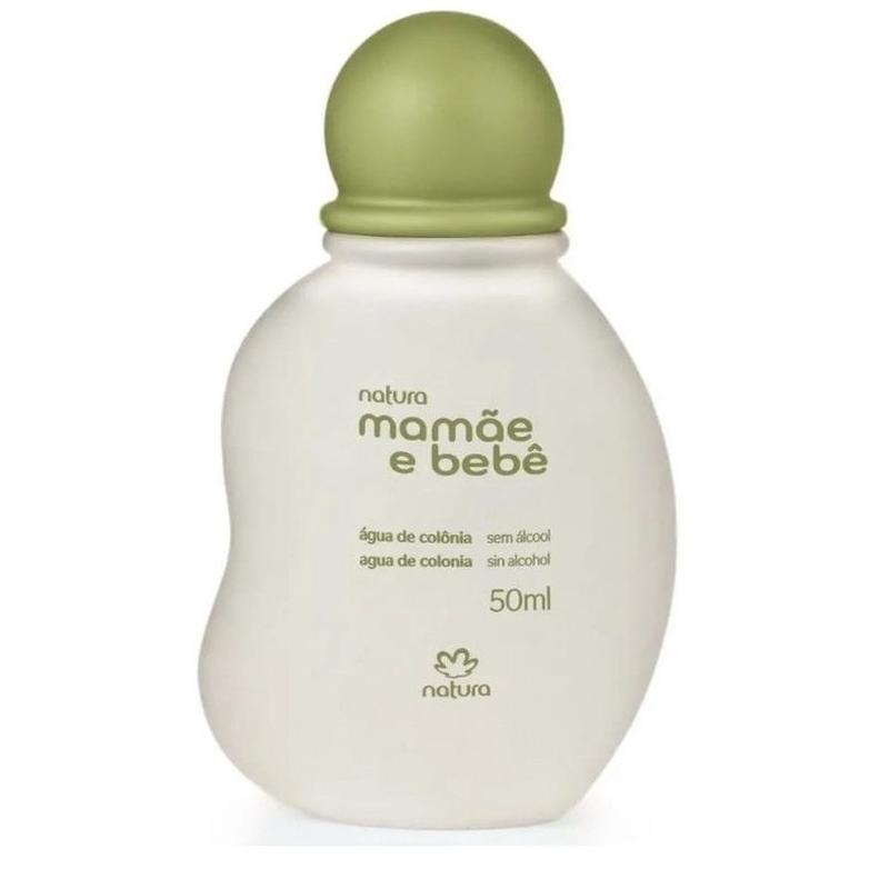 MAMÃE E BEBÊ ÁGUA DE COLÔNIA SEM ÁLCOOL 50 ML