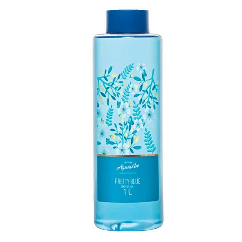 Aquavibe Refrescantes Body Splash  Pretty Blue 1 Litro
