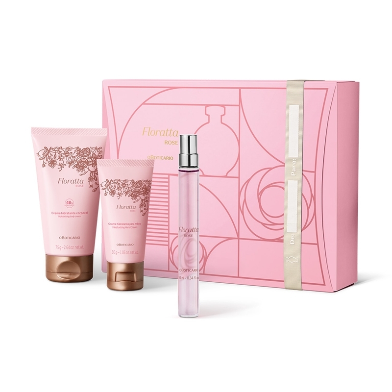 Kit Presente Floratta Rose (3 Itens)