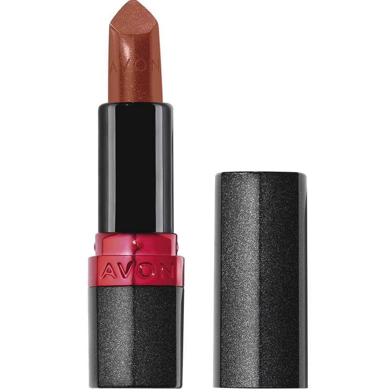Avon Ultra Color Batom Brilhante Nude Terracota Glow