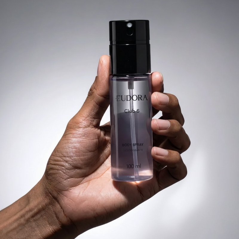 BODY SPRAY DESODORANTE MASCULINO CLUB 6 100ML - foto 3