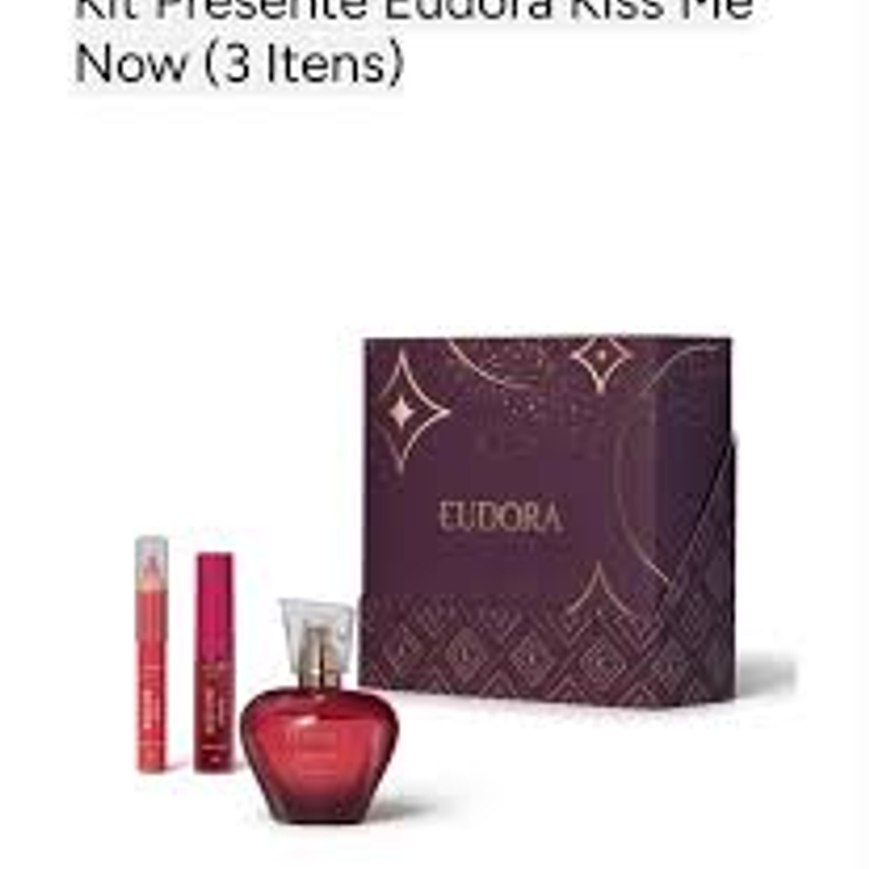 Kit Eudora Kiss Me Now - 3 itens