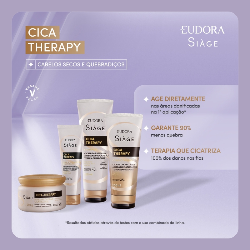 Combo Cica Therapy. Com 4 Itens