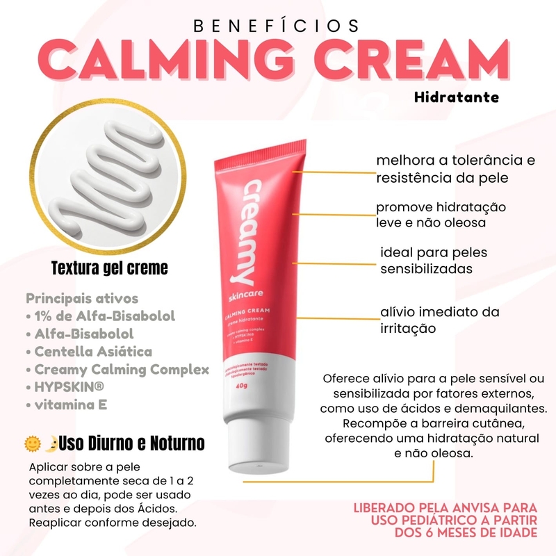 Calming Cream Hidratante Calmante - foto 5