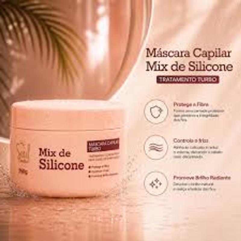 Máscara Turbo Mix de Silicone - 250g - foto 2
