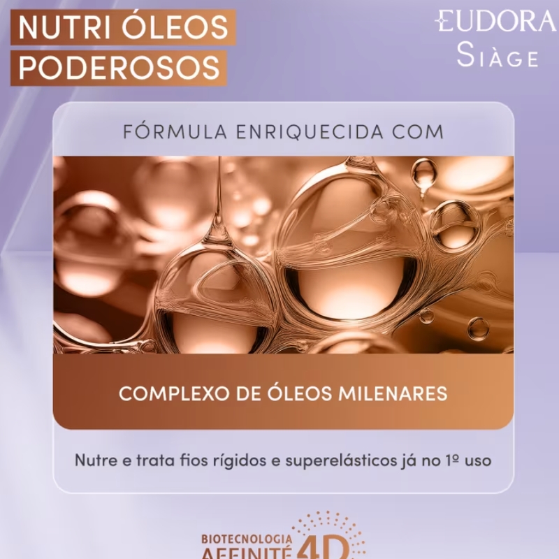 Condicionador Siàge Nutri Óleos 200 ml - foto 2