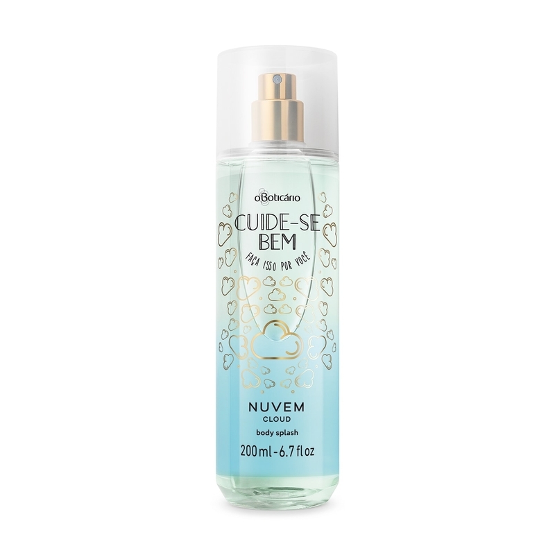 Cuide Se Bem Desodorante Colonia Body Splash Nuvem 200Ml