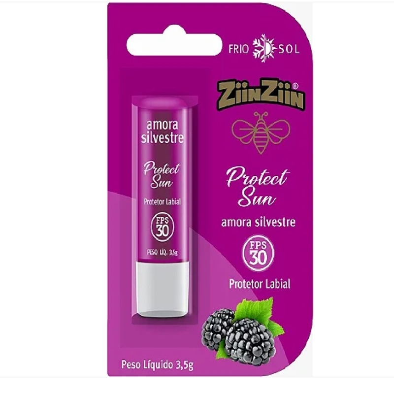 Protetor Labial Ziin Ziin Amora Silvestre Fps 30