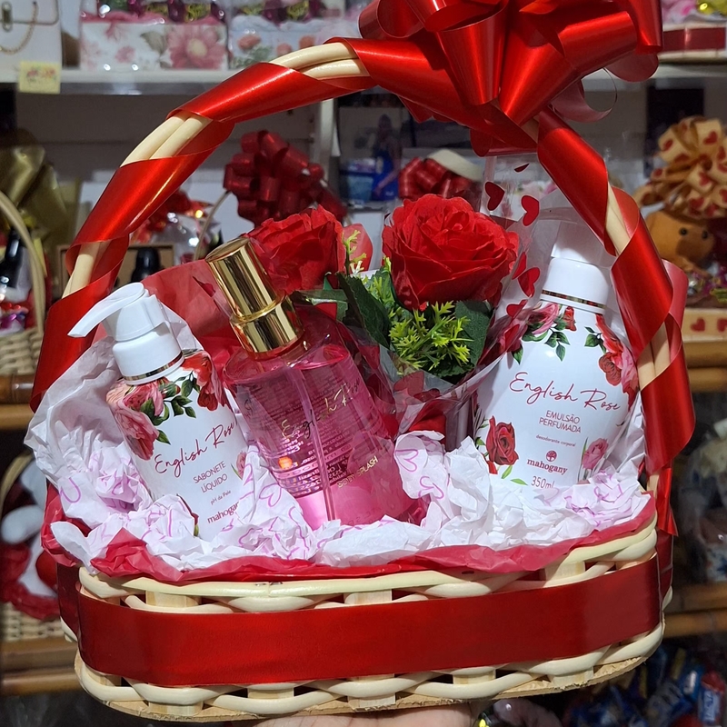 Cesta English Rose