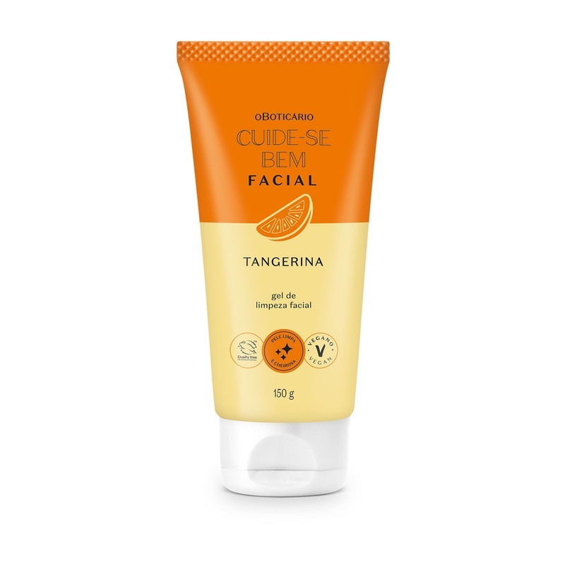 Gel De Limpeza Facial Cuide-Se Bem Feira Tangerina 150G